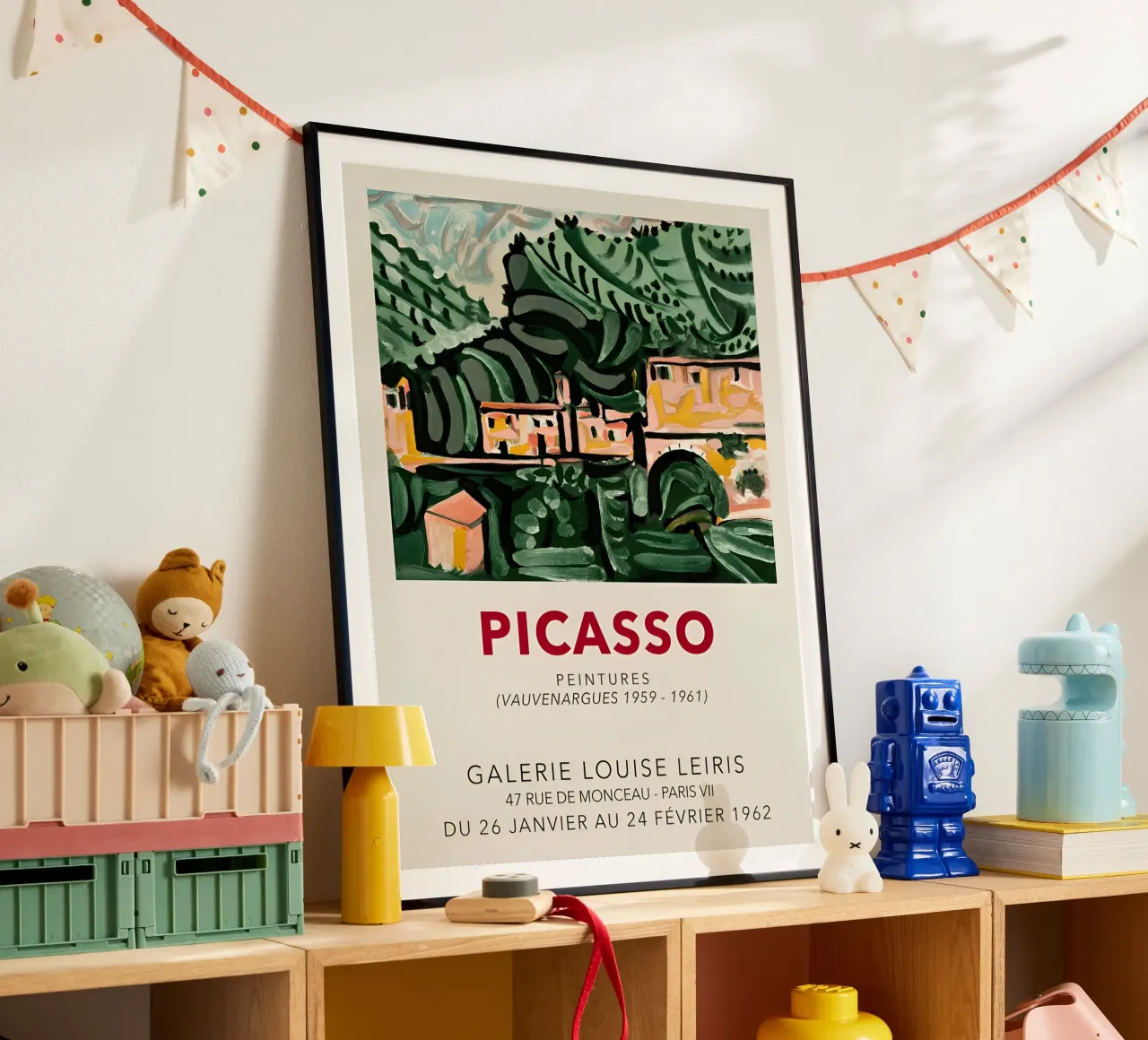 Picasso Les Demoiselles d'Avignon Capolavoro del cubismo poster da homdeco