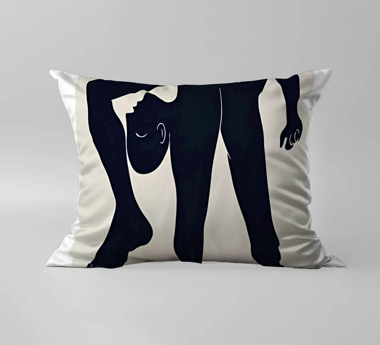 Poster della mostra Picasso L'acrobata minimalista cuscino da homdeco