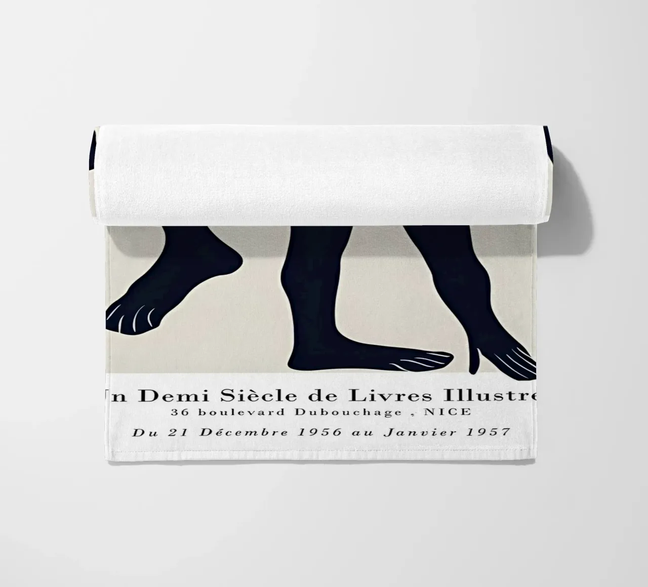 Poster della mostra Picasso L'acrobata minimalista telo mare da homdeco