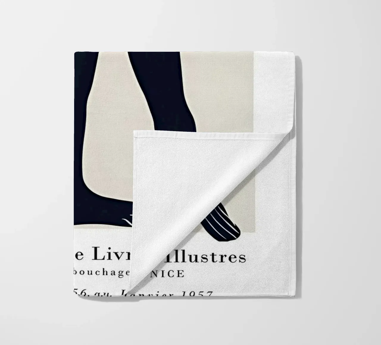 Poster della mostra Picasso L'acrobata minimalista telo mare da homdeco