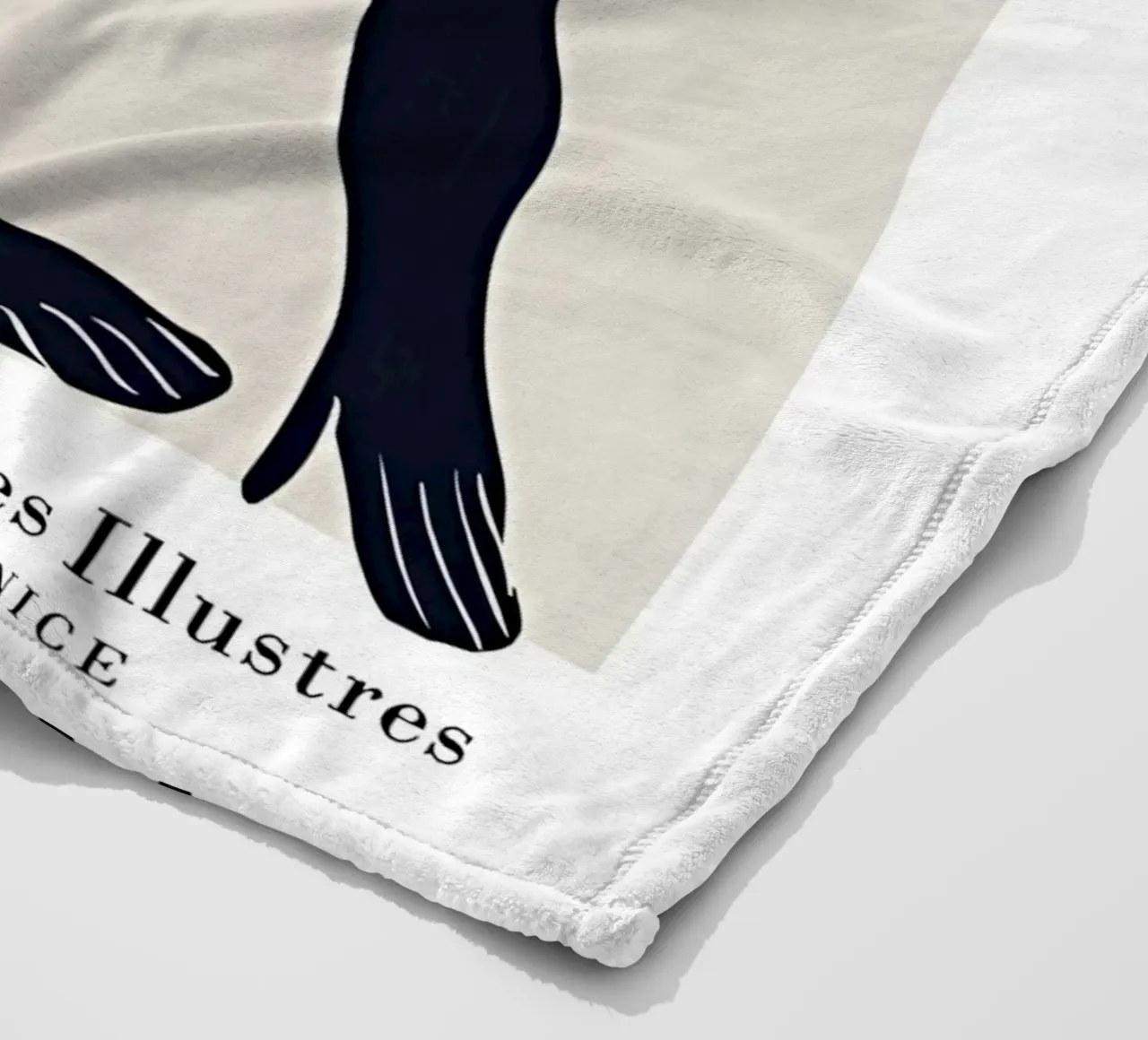 Poster della mostra Picasso L'acrobata minimalista coperta in pile da homdeco