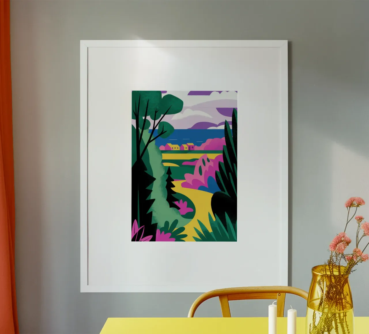 Una natura selvaggia e rigogliosa poster da Veil Maya