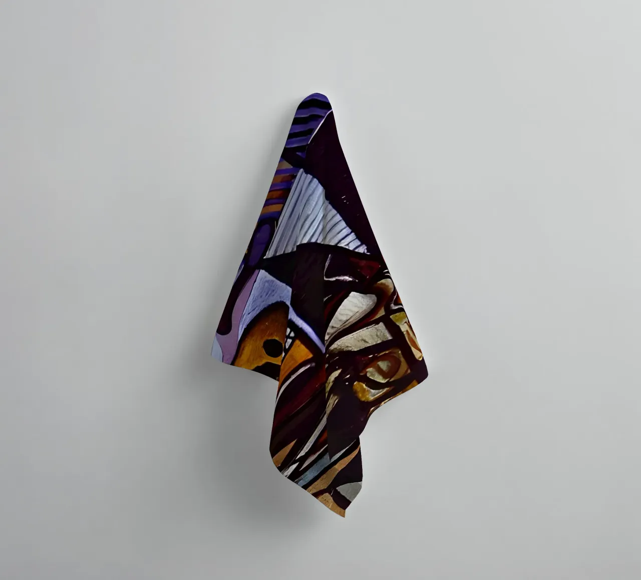 Picasso Skull and Pitcher Cubist Still Life towel by homdeco