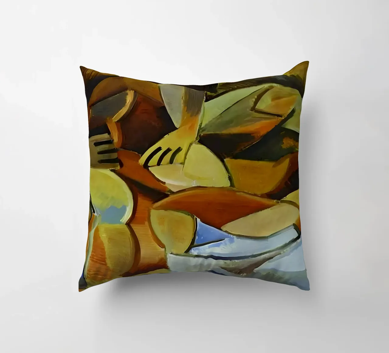 Picasso Reclining Nude Cubist Abstract Figure decorative cushion by homdeco