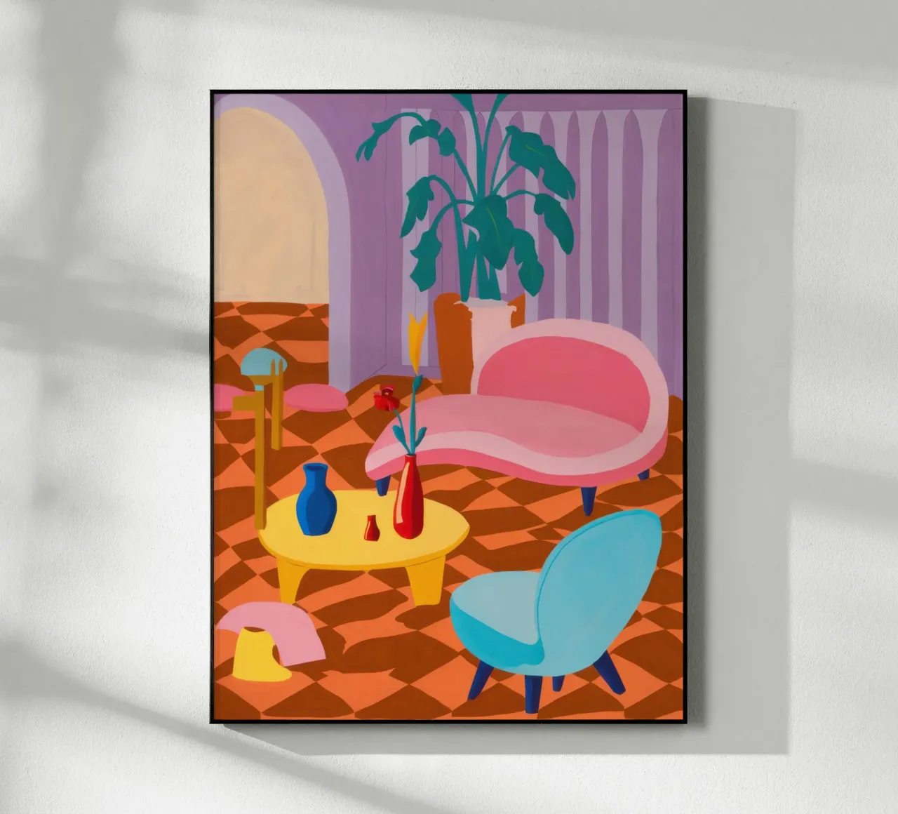 Riposo botanico chic plexiglass da Veil Maya