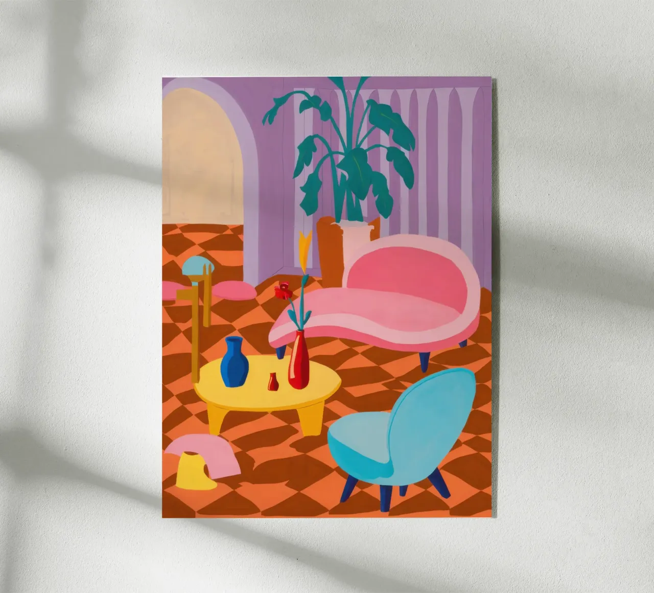 Riposo botanico chic plexiglass da Veil Maya