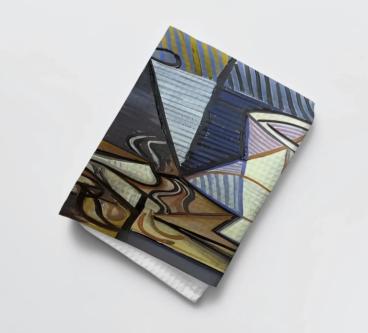 Picasso Crâne et pichet Nature morte cubiste torchon de homdeco