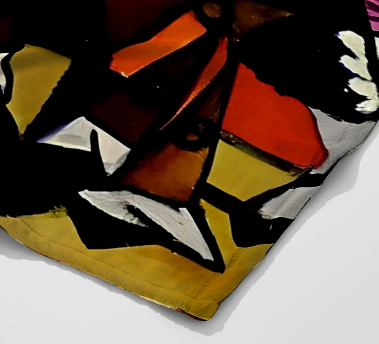 Picasso Scena di corrida Matador cubista dinamico coperta in pile da homdeco