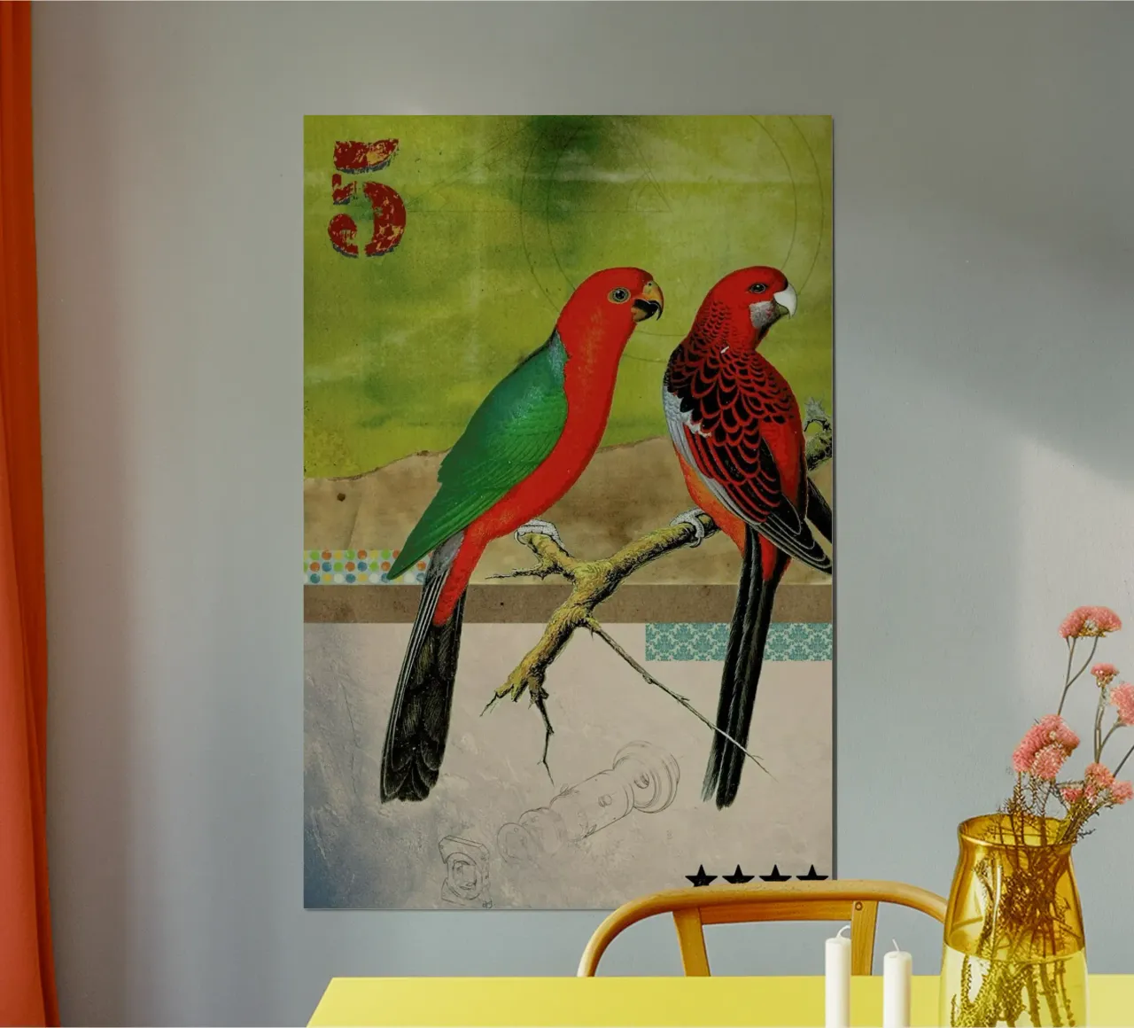 Animals: Birds carta hahnemühle da Elo Marc