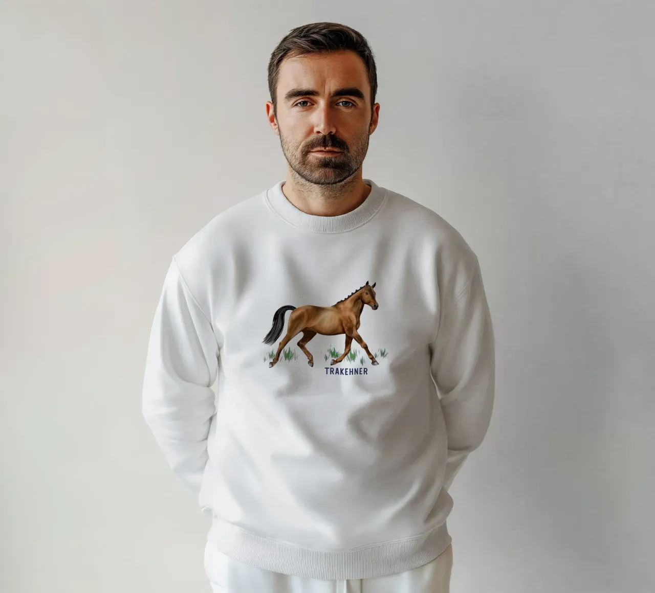 Trakehner felpa da Moonlit Illustrations