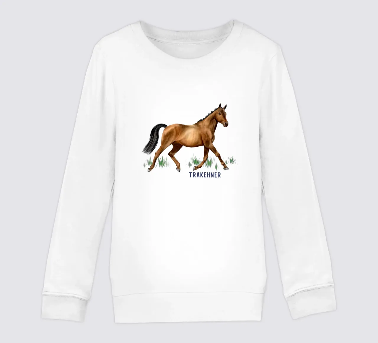 Trakehner felpa bambino da Moonlit Illustrations