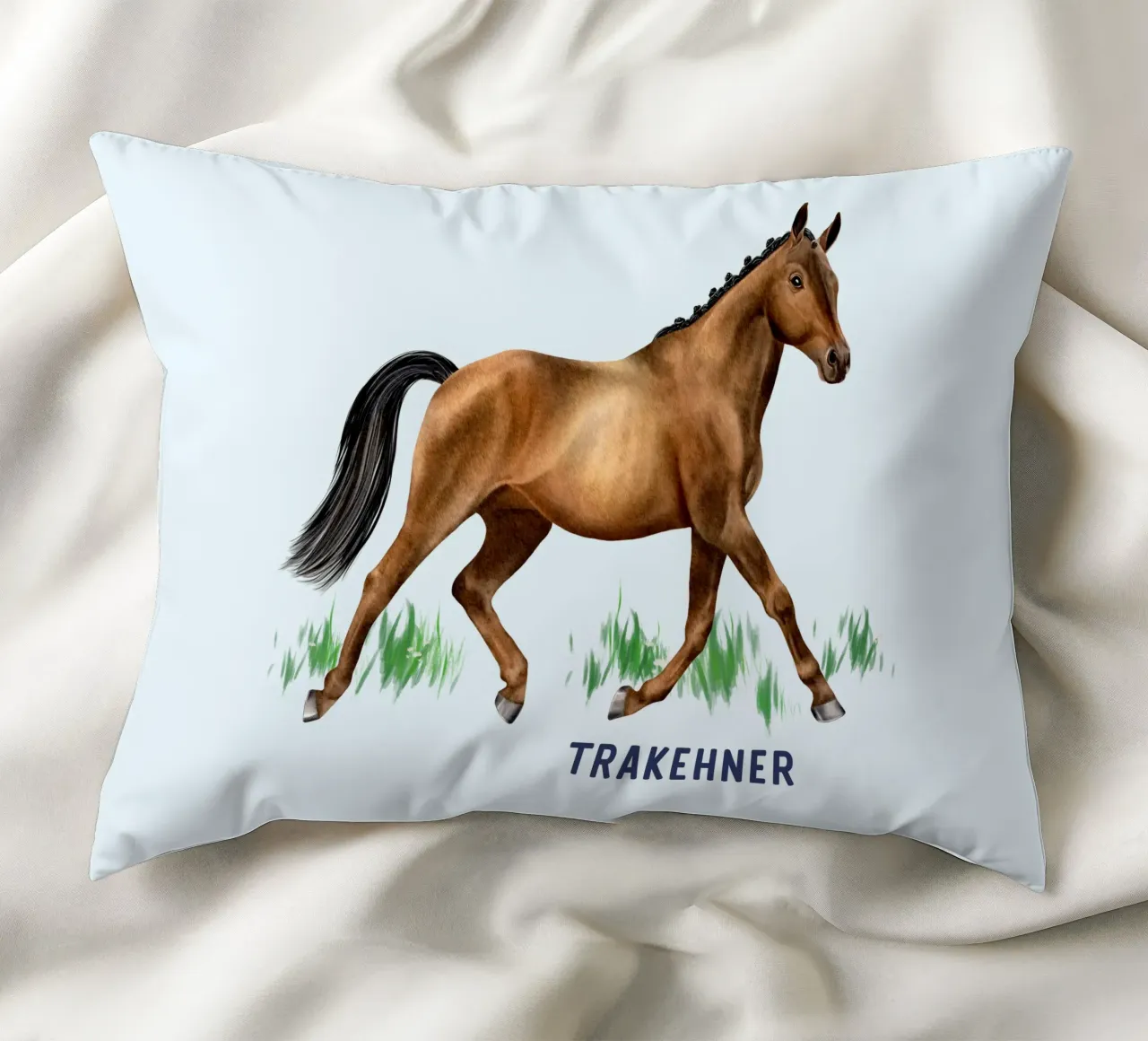 Trakehner cuscino da Moonlit Illustrations
