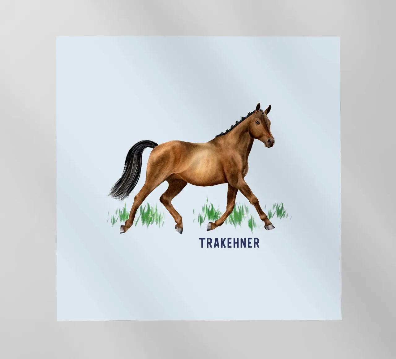 Trakehner pellicola backlit da Moonlit Illustrations