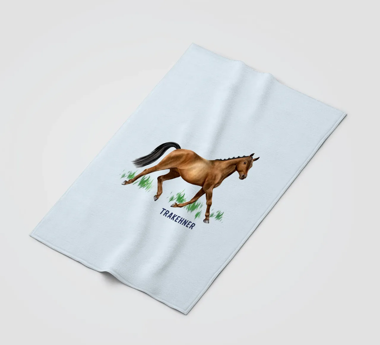 Trakehner coperta in pile da Moonlit Illustrations