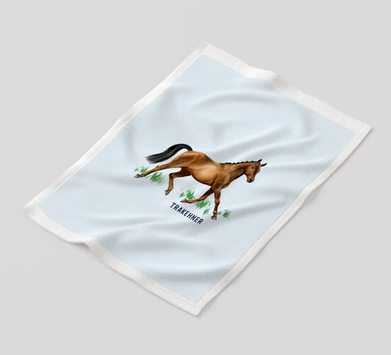 Trakehner coperta in pile da Moonlit Illustrations