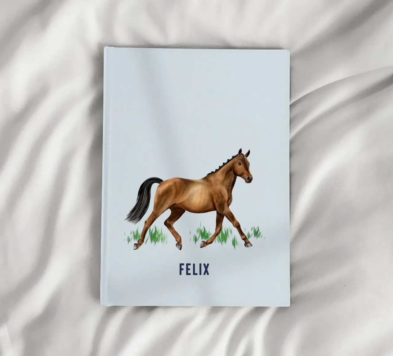 Trakehner notebook by Moonlit Illustrations