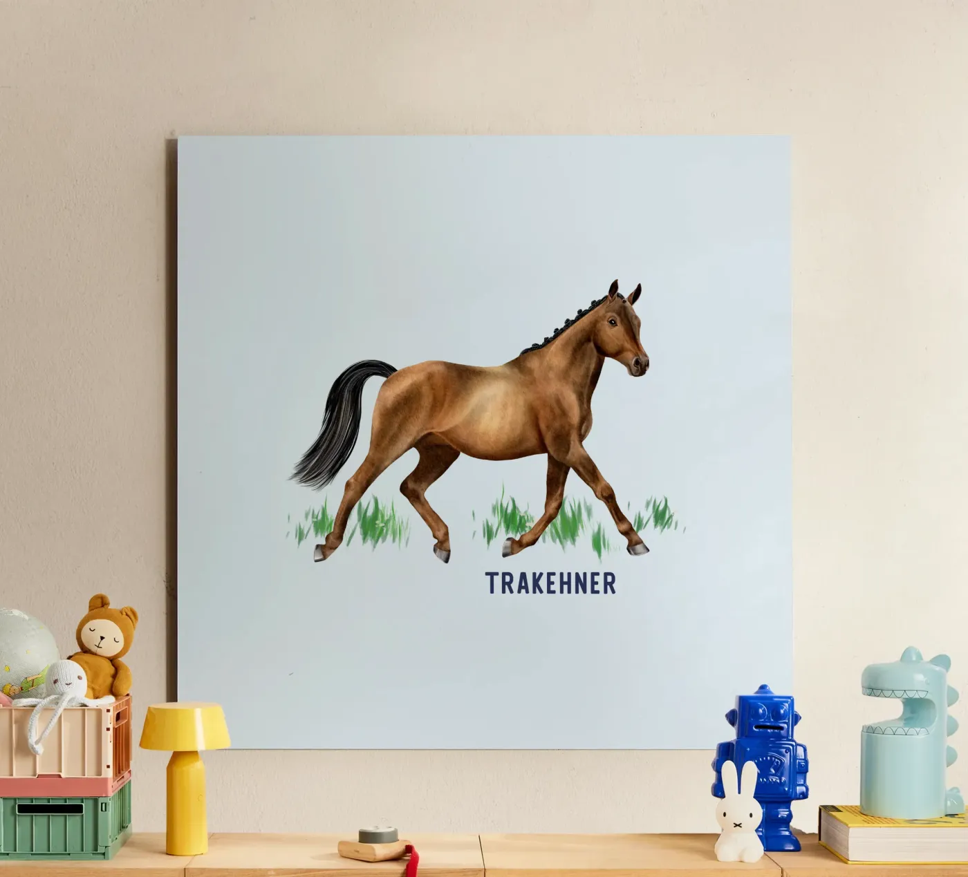 Trakehner pannello forex da Moonlit Illustrations