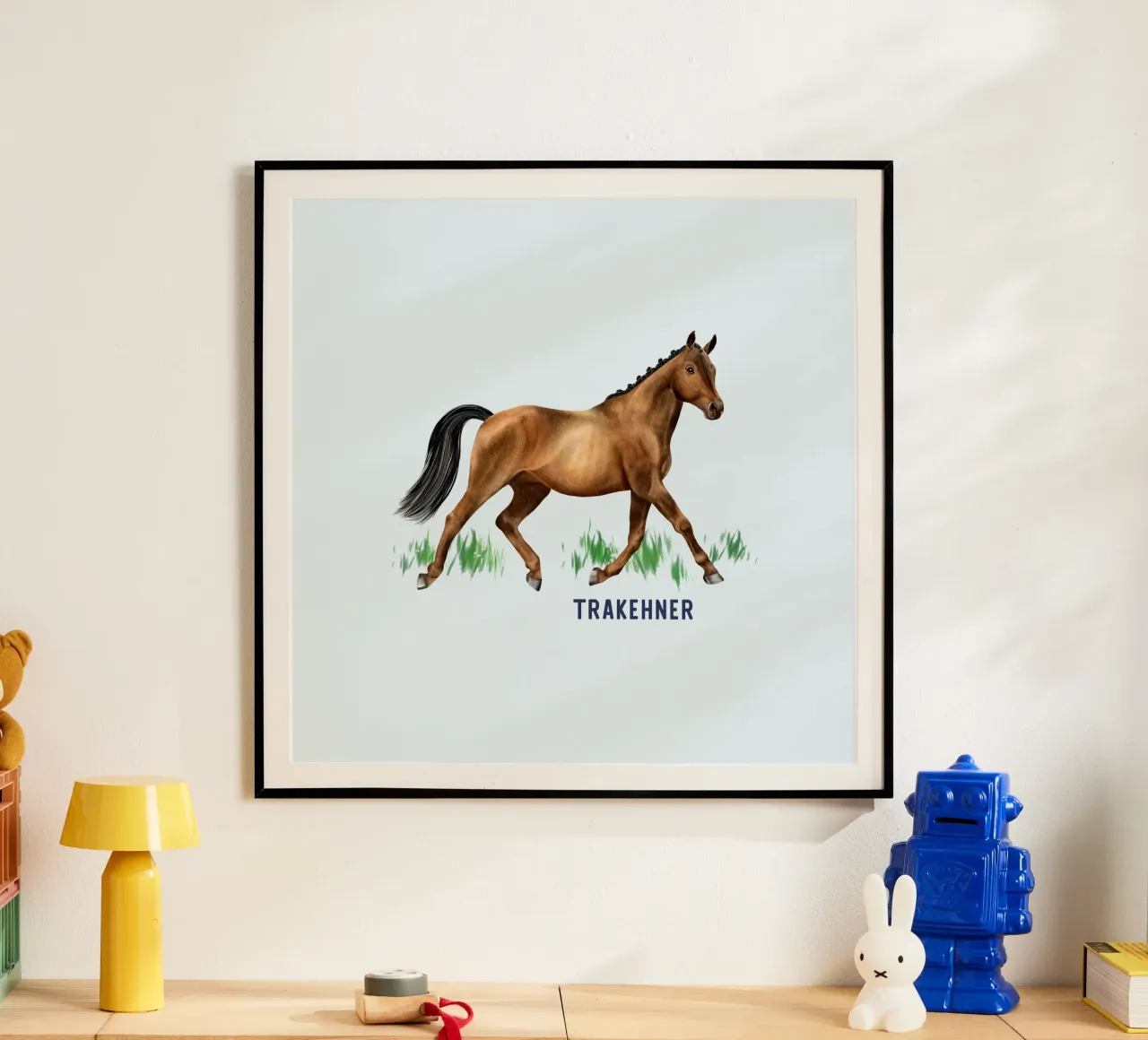 Trakehner poster da Moonlit Illustrations