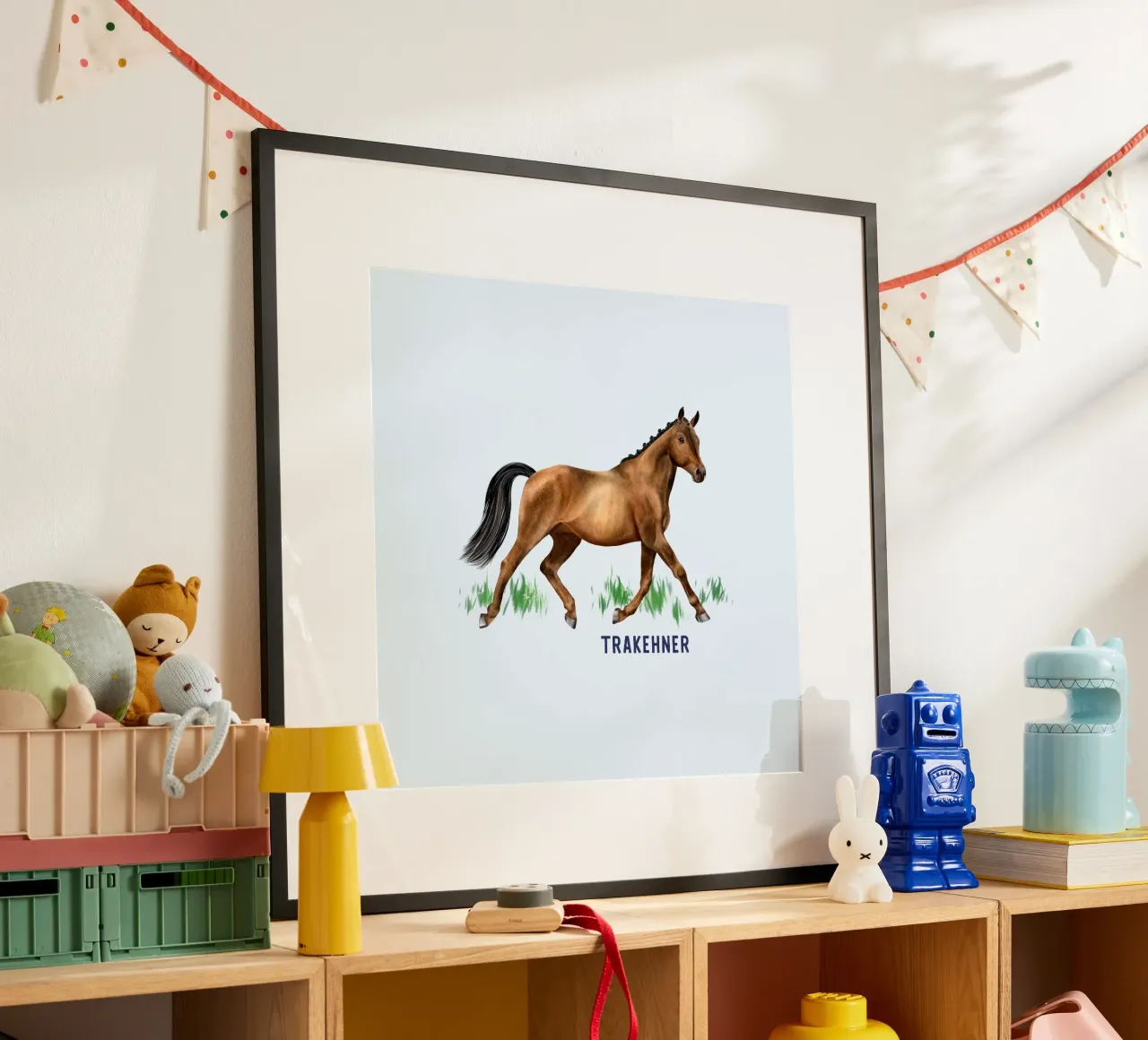 Trakehner poster da Moonlit Illustrations