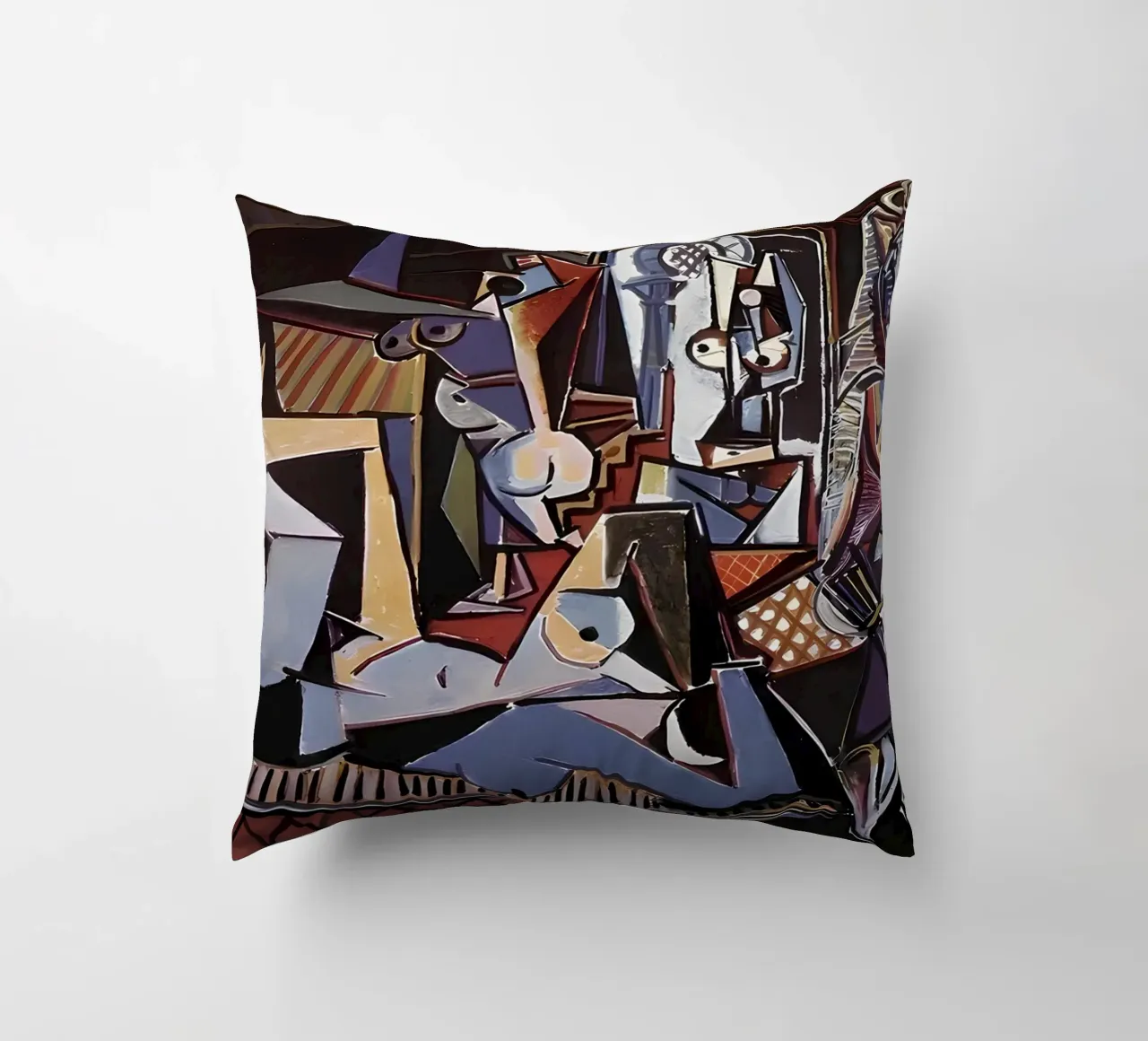 Picasso Les Femmes d'Alger Cubist Masterpiece decorative cushion by homdeco
