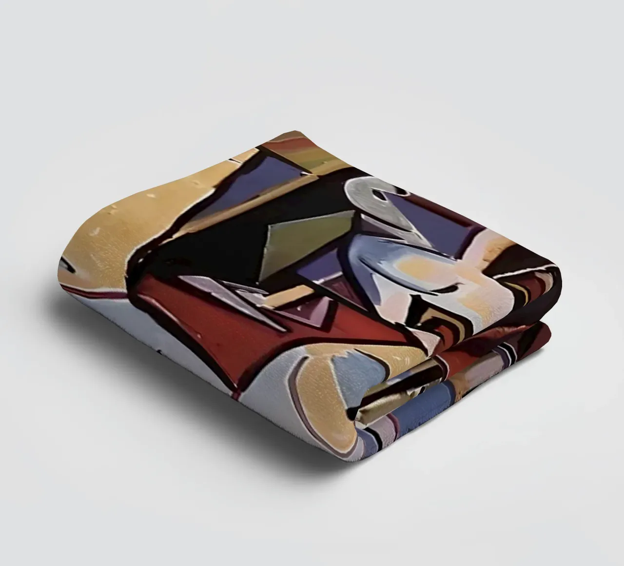 Picasso Les Femmes d'Alger Cubist Masterpiece towel by homdeco