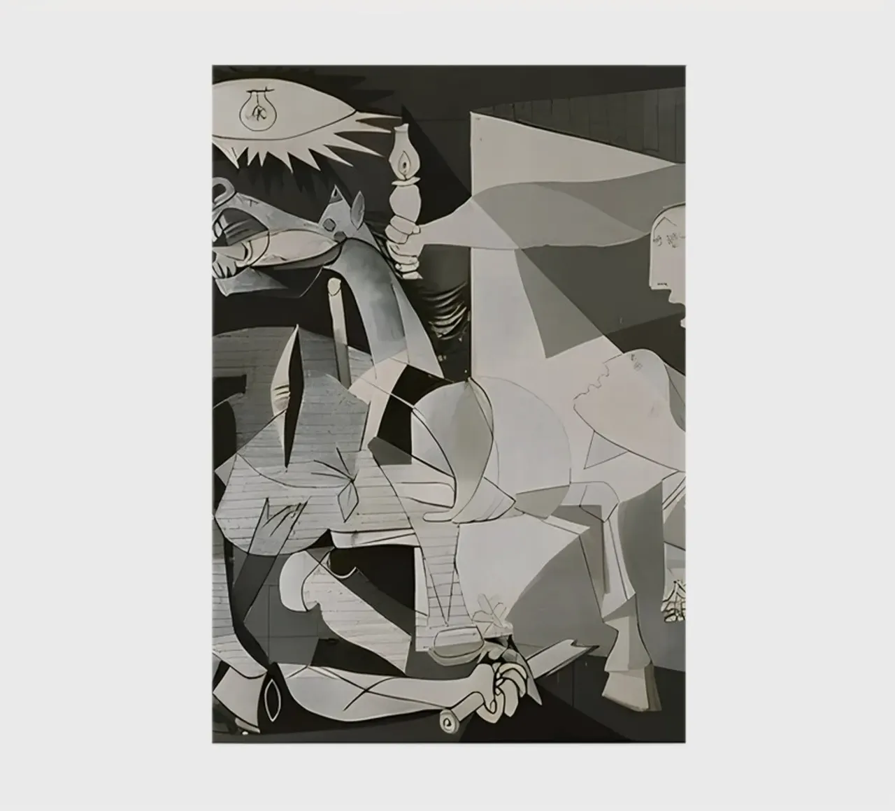 Picasso Guernica Anti-War Cubist Masterpiece Print notebook by homdeco