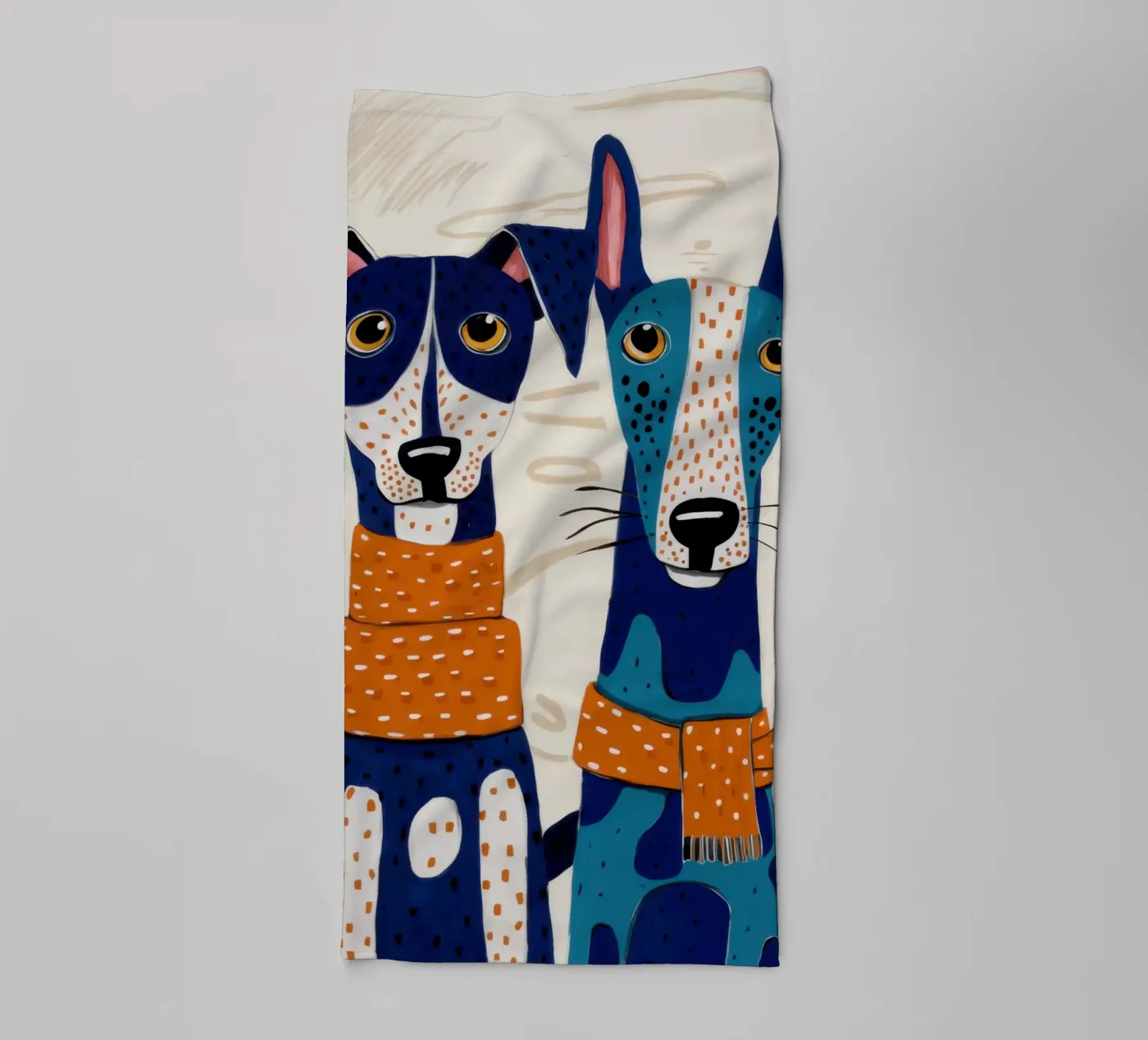 Dapper Hondenduo badhanddoek van Veil Maya