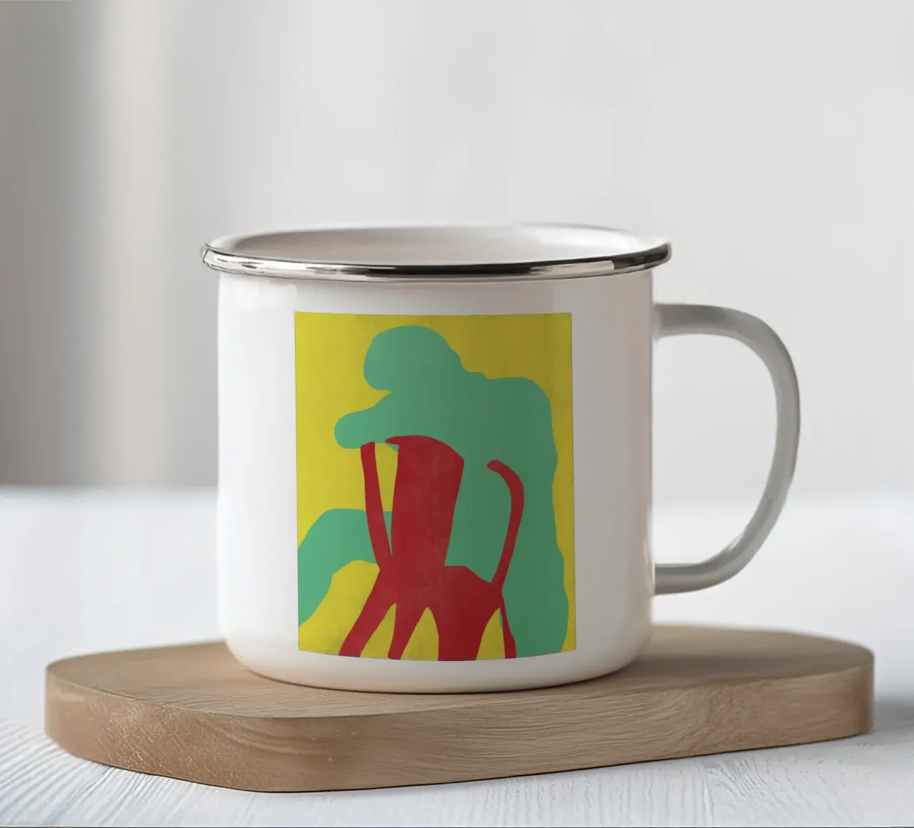 Figura 12 minima tazza in smalto da Little Dean
