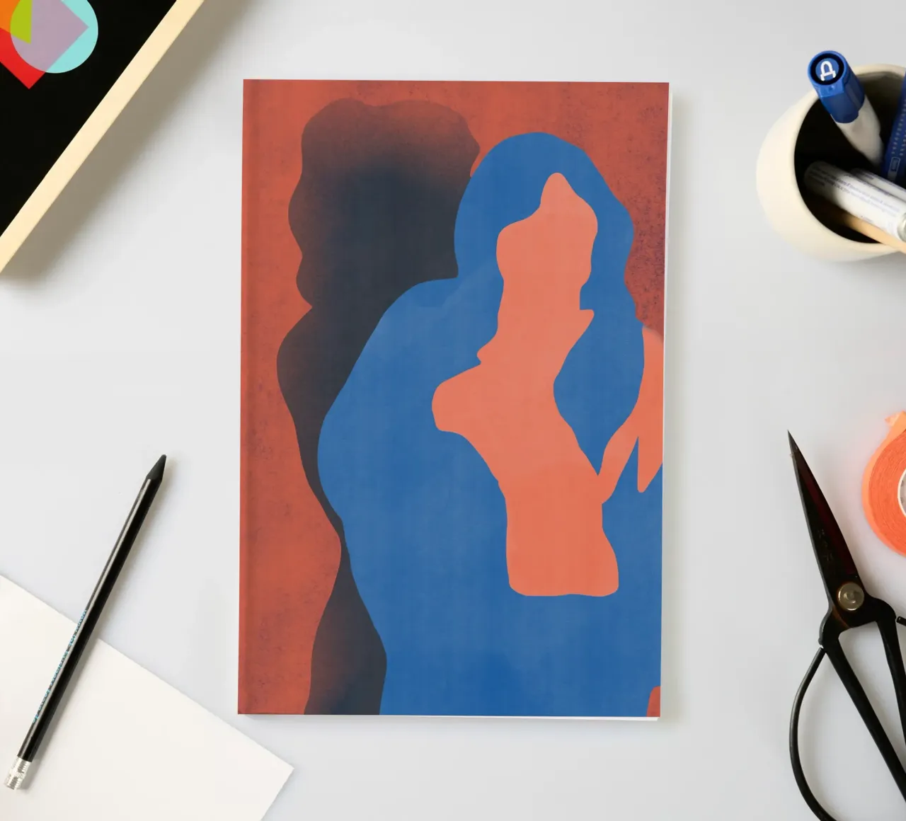 Minimal figure 14 notebook by Little Dean