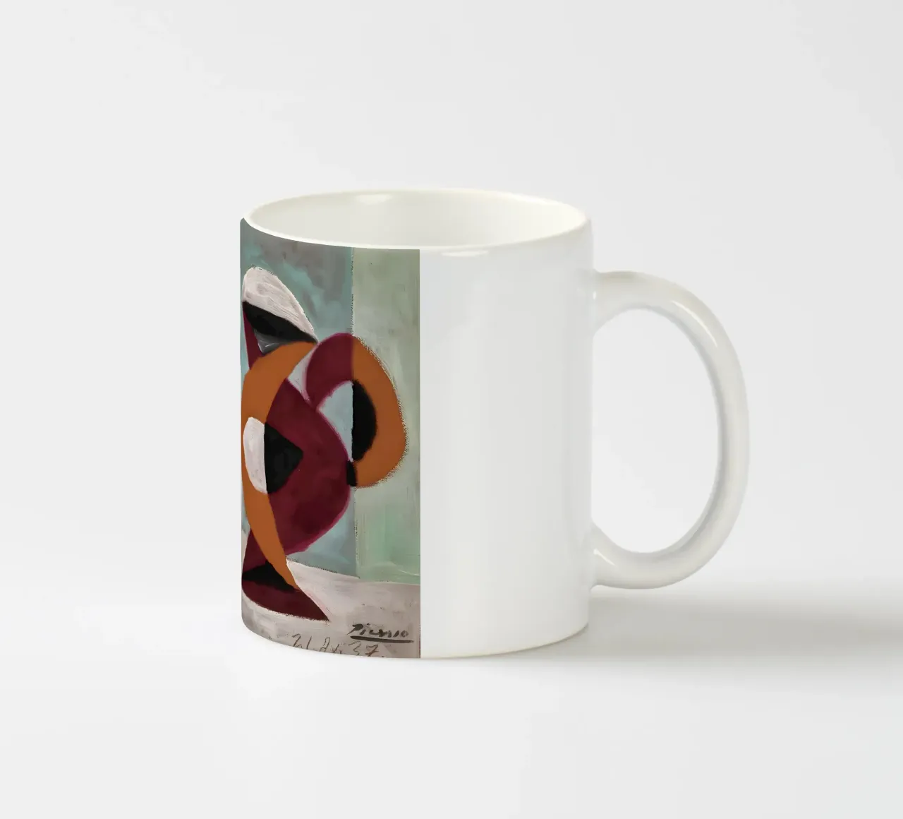 Picasso Natura morta Brocca di chitarra astratta 1937 tazza in ceramica da homdeco