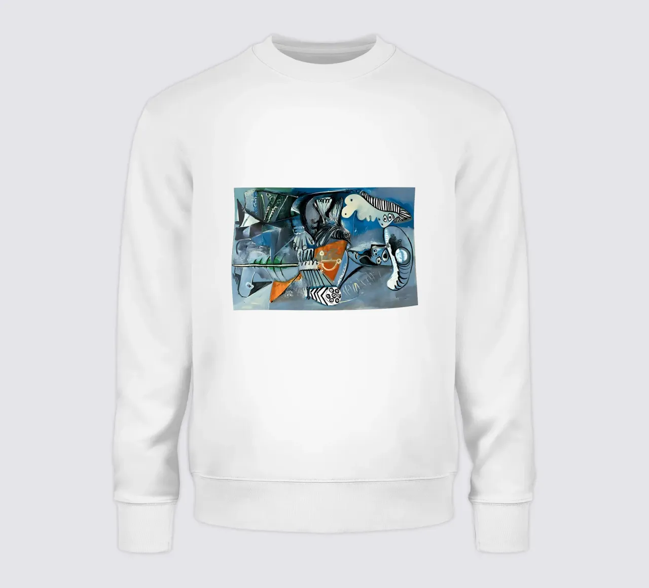 Picasso Composizione astratta Forme umane di uccelli felpa da homdeco