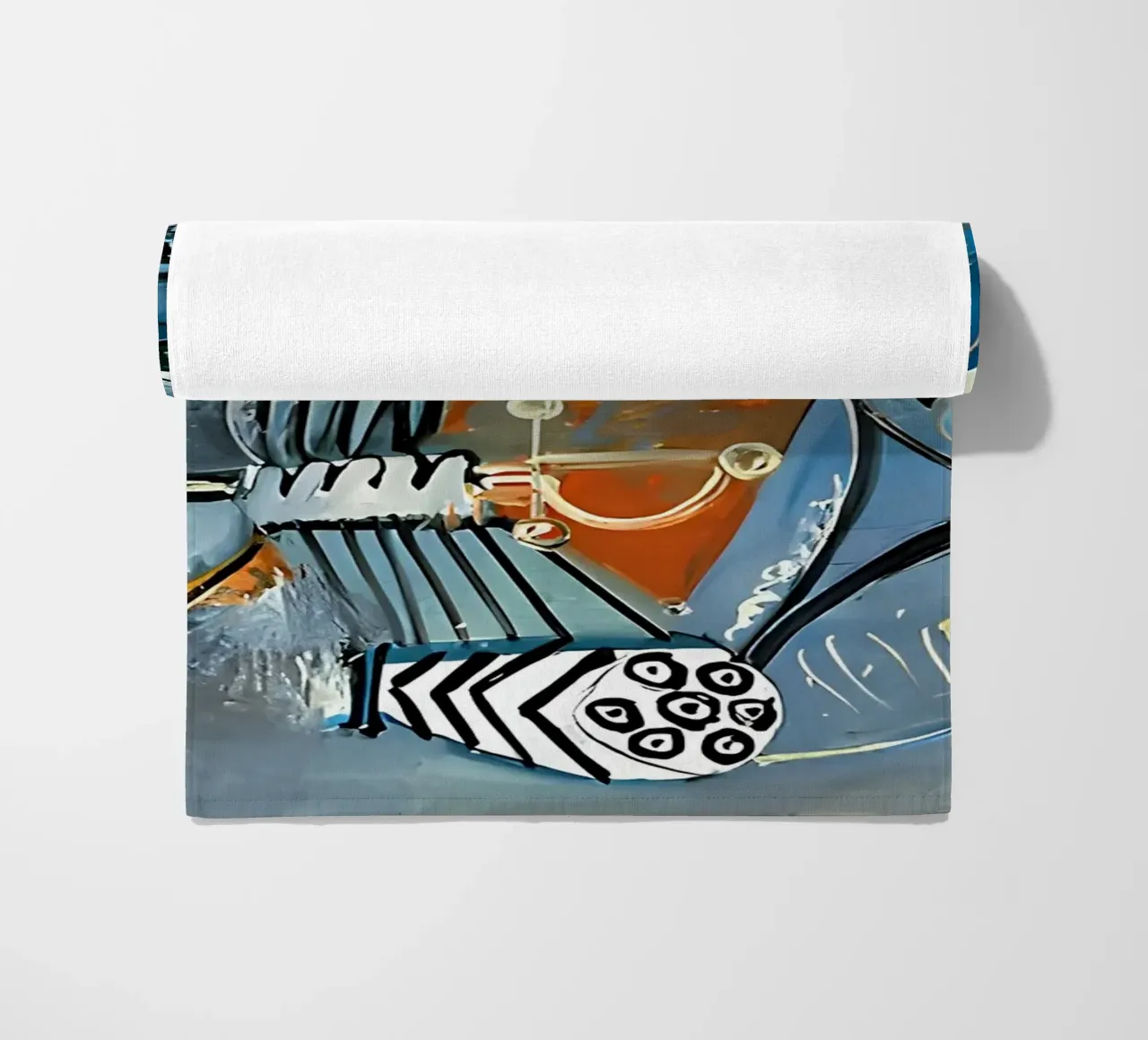 Picasso Composizione astratta Forme umane di uccelli telo mare da homdeco