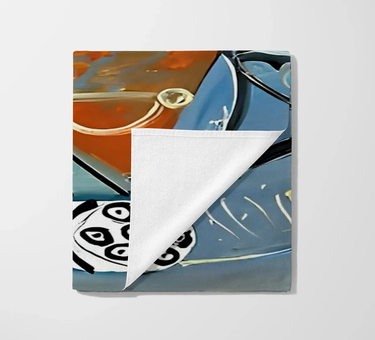 Picasso Composizione astratta Forme umane di uccelli telo mare da homdeco