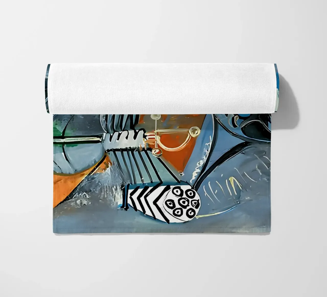 Picasso Composizione astratta Forme umane di uccelli telo mare da homdeco