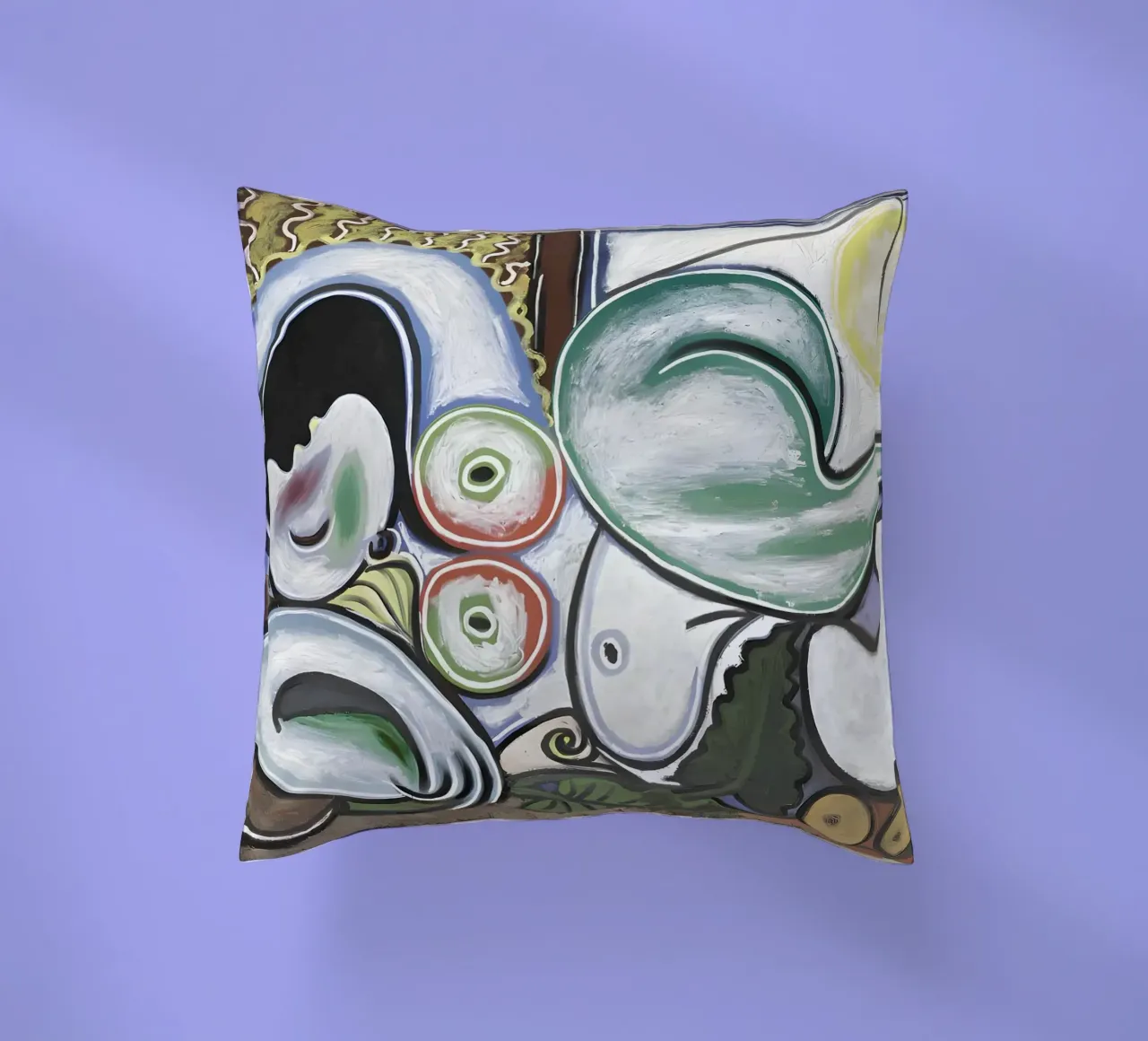Picasso Donna addormentata Natura morta Colori cubisti cuscino da homdeco