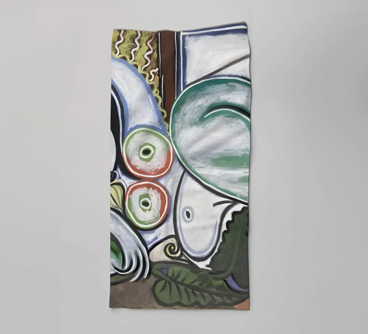 Picasso Donna addormentata Natura morta Colori cubisti asciugamano da bagno da homdeco