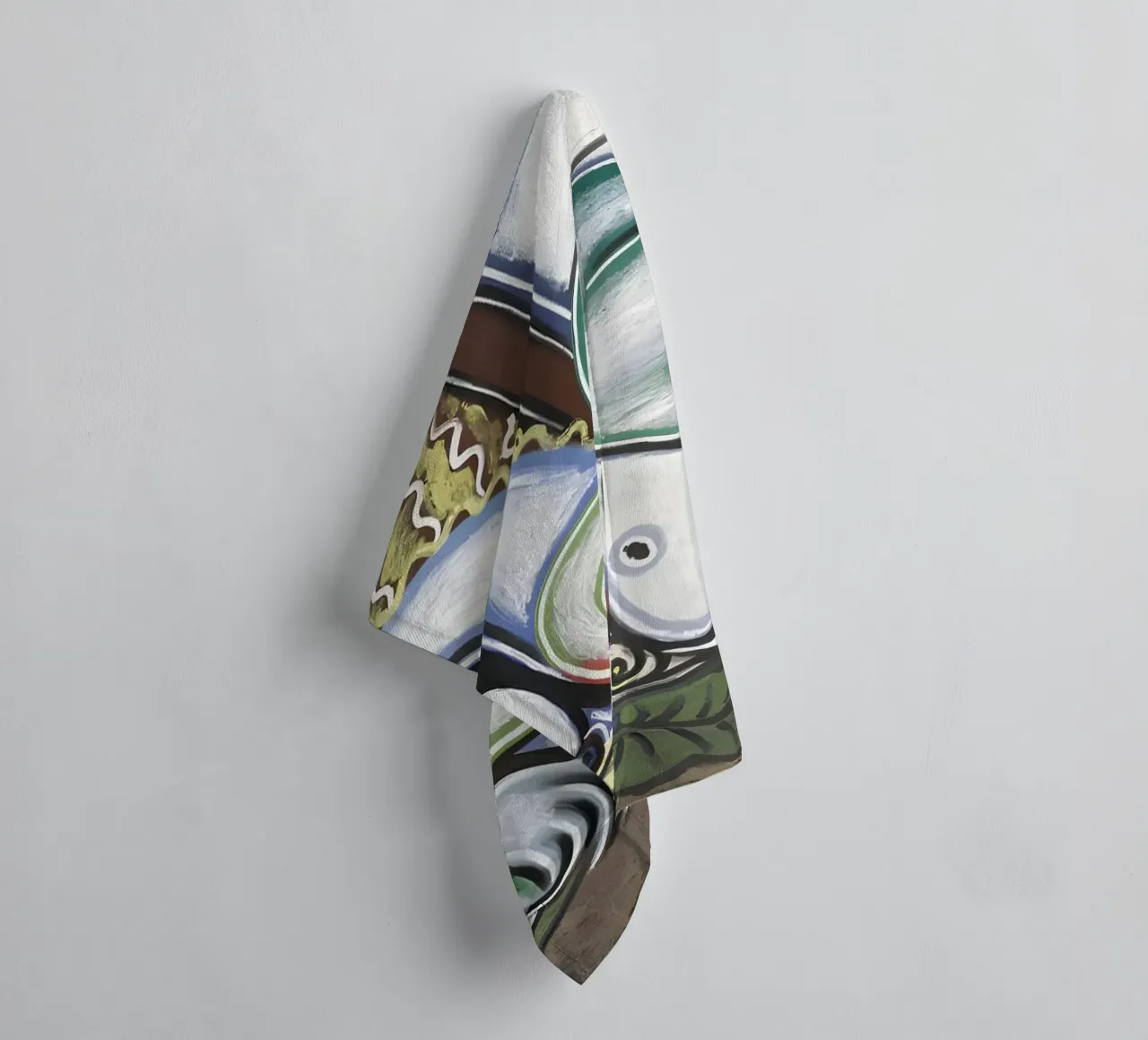 Picasso Donna addormentata Natura morta Colori cubisti asciugamano da bagno da homdeco