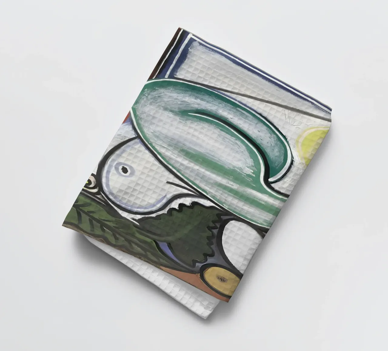 Picasso Donna addormentata Natura morta Colori cubisti canovaccio da cucina da homdeco