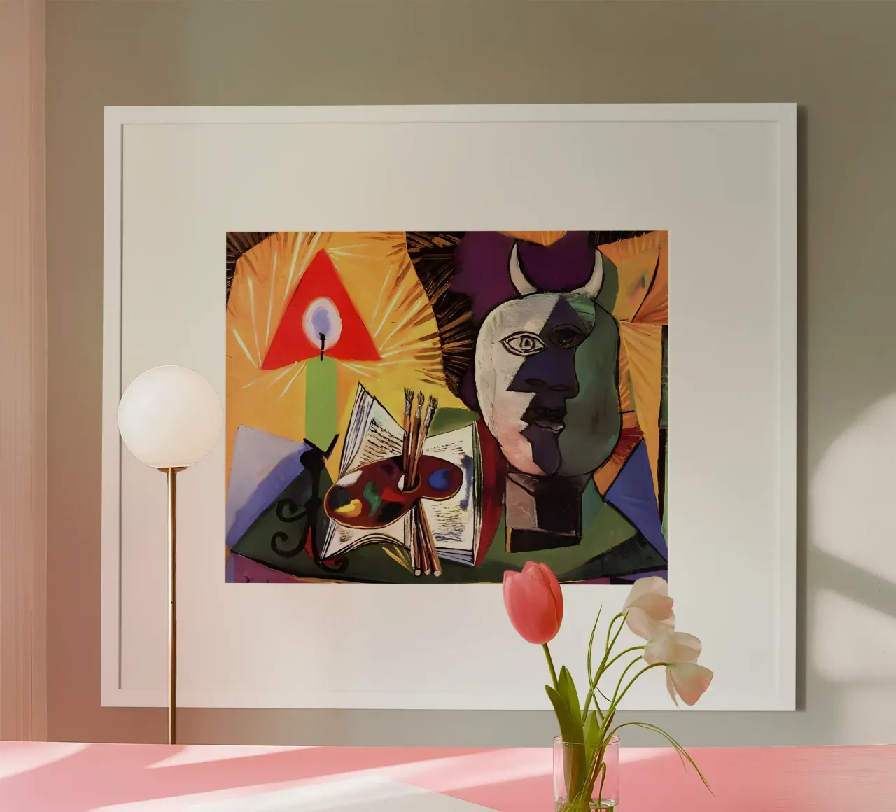 Picasso Minotauro Artista Studio Surreale Cubismo poster da homdeco