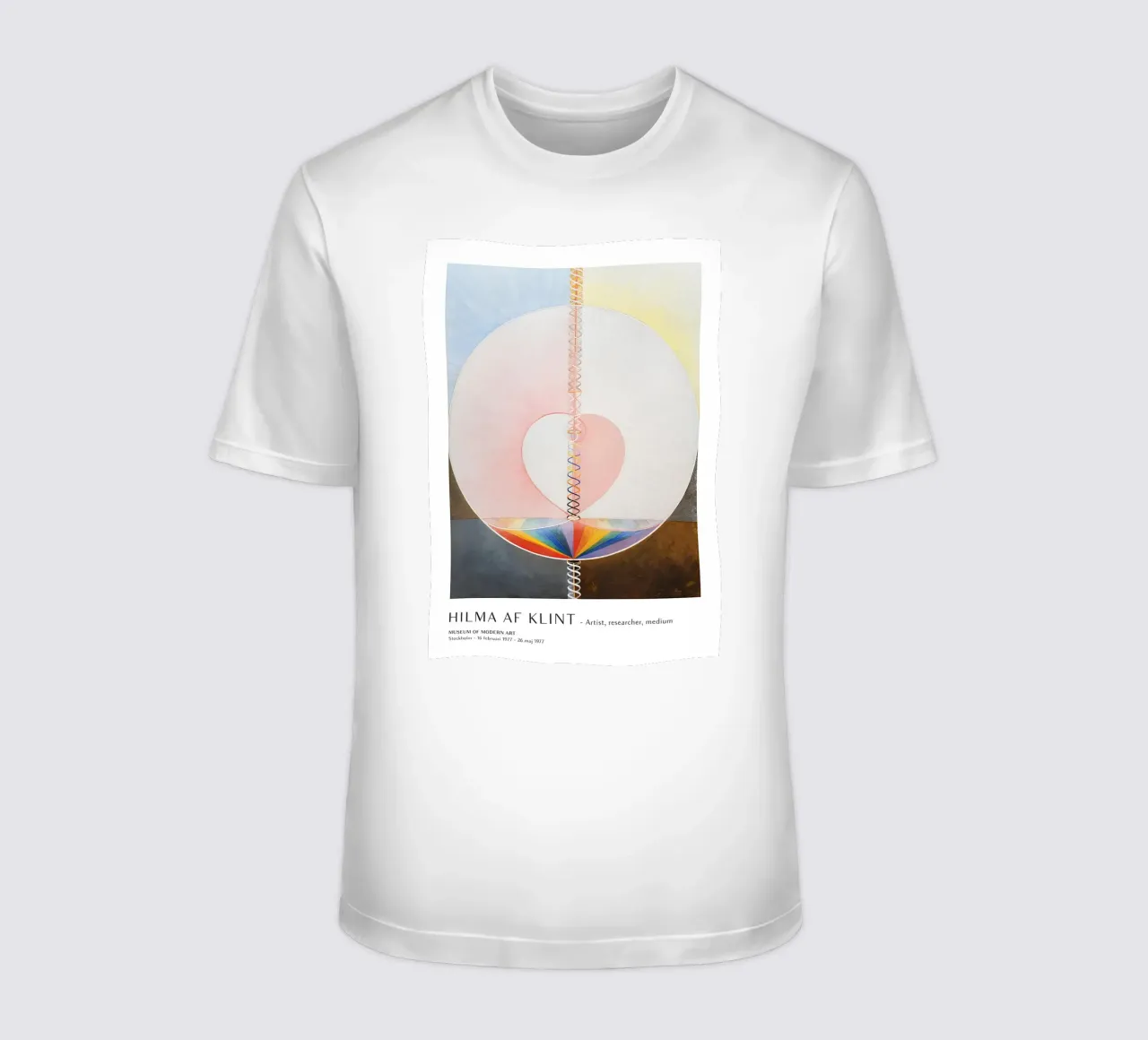 Hilma af Klint Tree of Knowledge Abstract Art Print t-shirt by homdeco