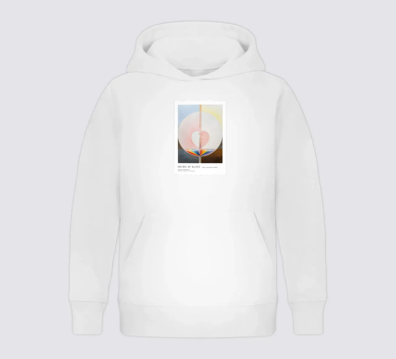 Hilma af Klint Baum des Wissens Abstrakter Kunstdruck Kinder Hoodie von homdeco