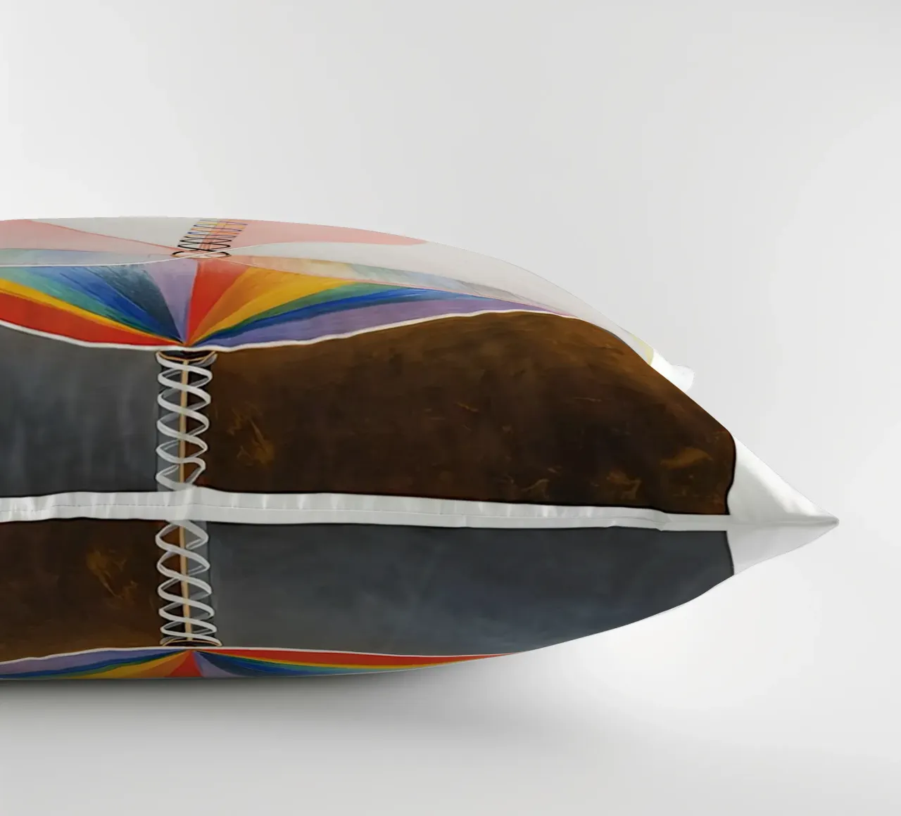 Hilma af Klint Tree of Knowledge Abstract Art Print decorative cushion by homdeco