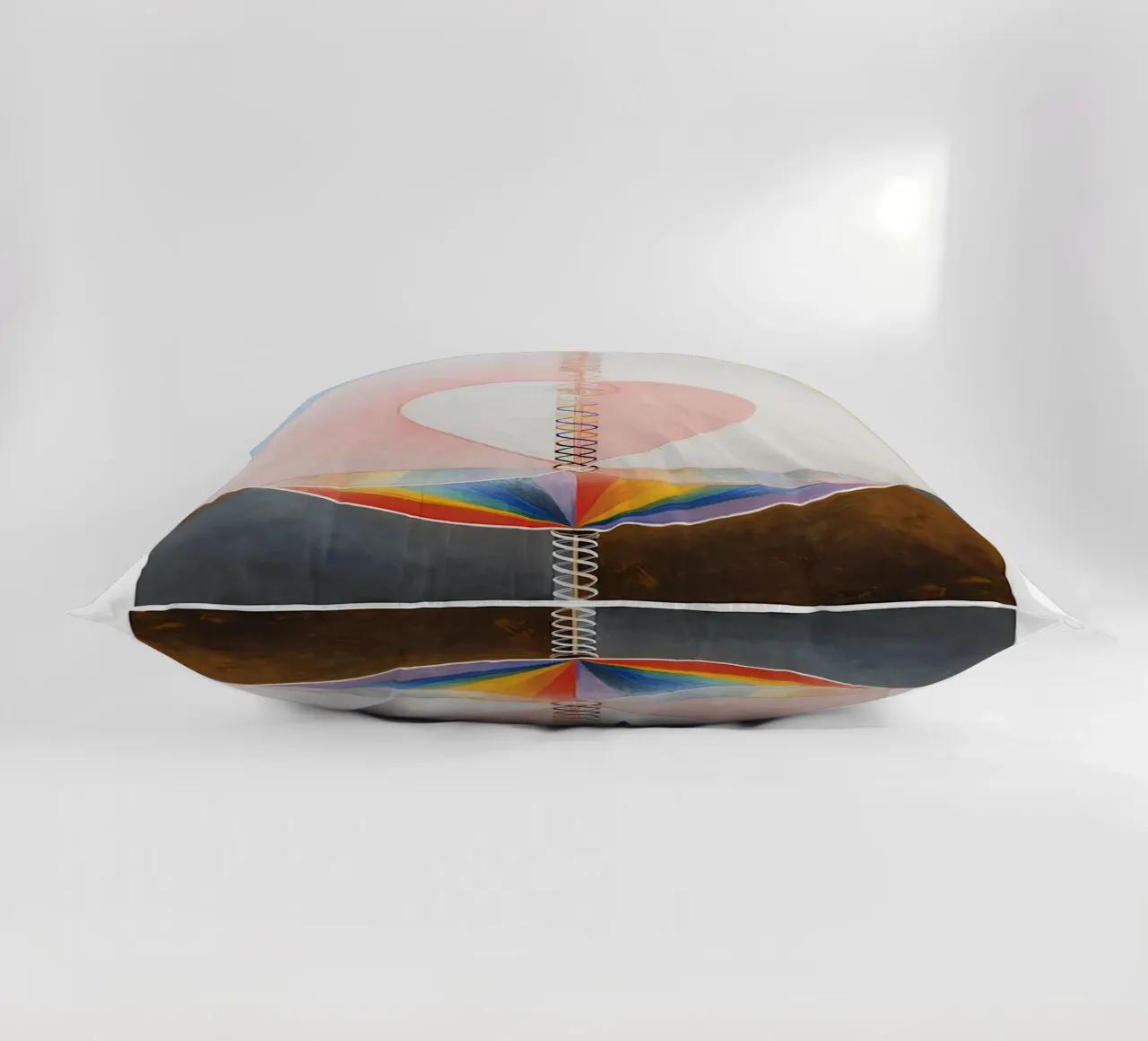 Hilma af Klint Tree of Knowledge Abstract Art Print decorative cushion by homdeco