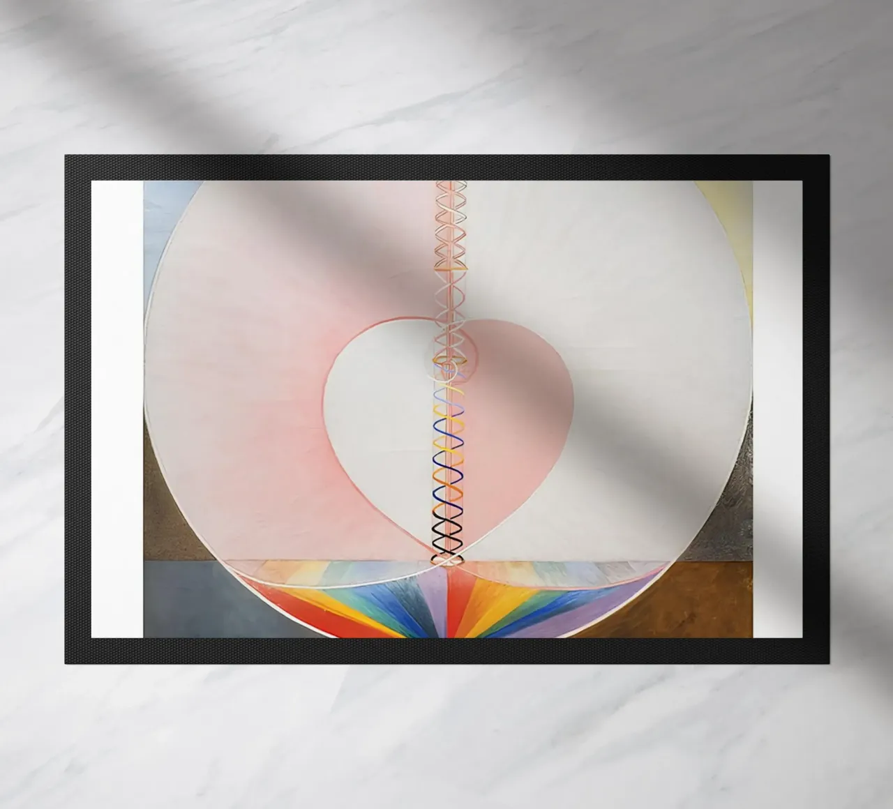 Hilma af Klint Albero della conoscenza Stampa d'arte astratta zerbino da homdeco
