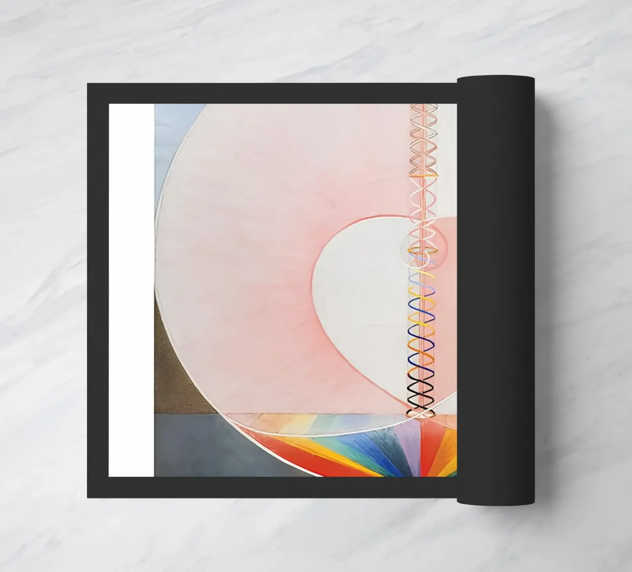 Hilma af Klint Albero della conoscenza Stampa d'arte astratta zerbino da homdeco