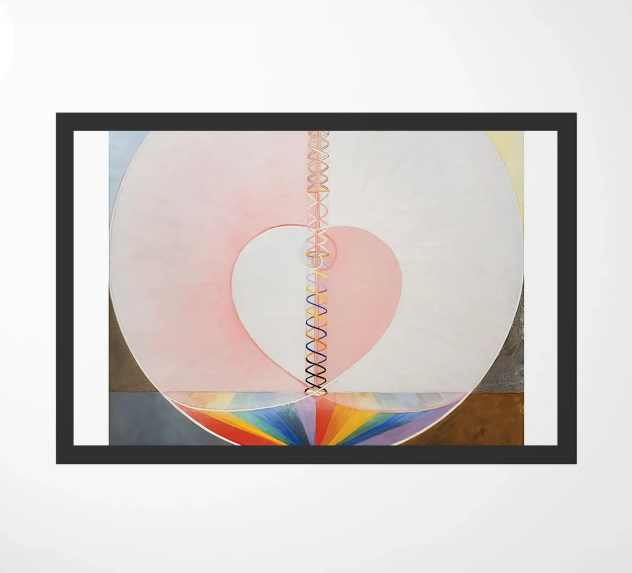 Hilma af Klint Albero della conoscenza Stampa d'arte astratta zerbino da homdeco
