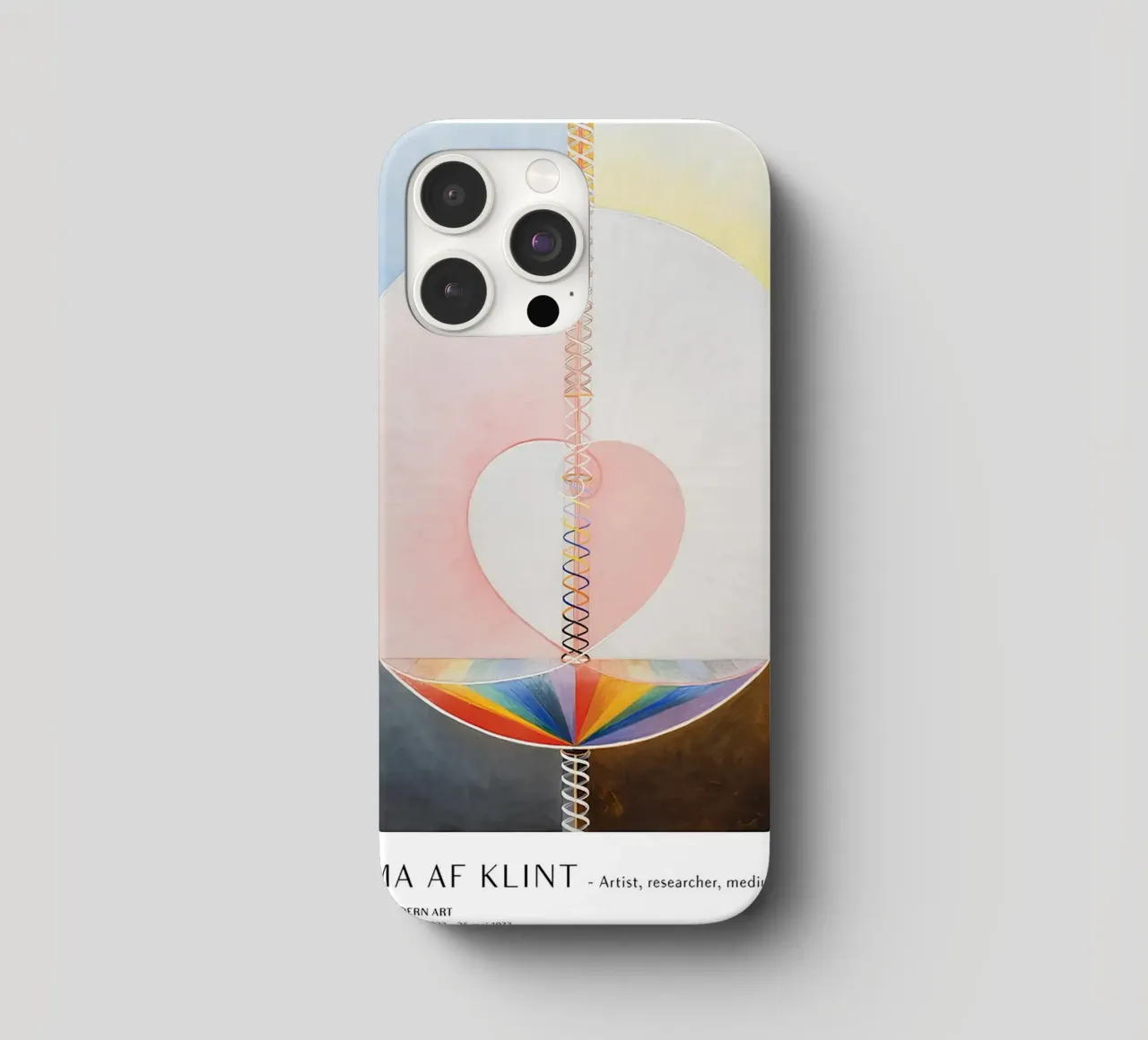 Hilma af Klint Tree of Knowledge Abstract Art Print iphone case by homdeco