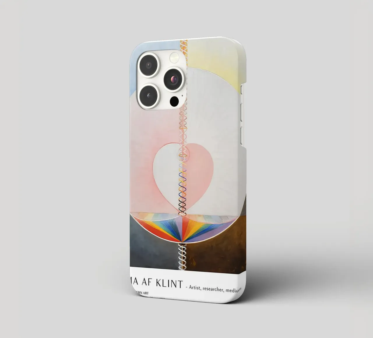Hilma af Klint Tree of Knowledge Abstract Art Print iphone case by homdeco
