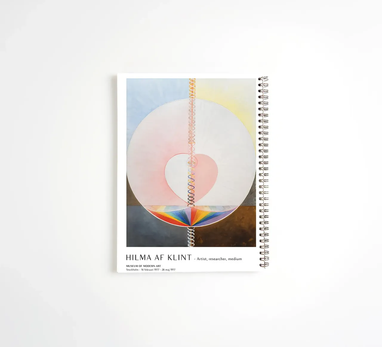 Hilma af Klint Albero della conoscenza Stampa d'arte astratta diario ad anelli da homdeco