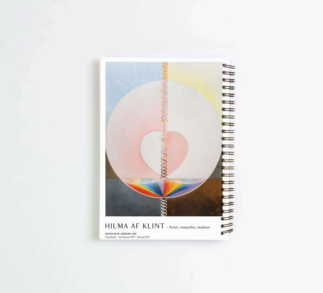 Hilma af Klint Albero della conoscenza Stampa d'arte astratta diario ad anelli da homdeco